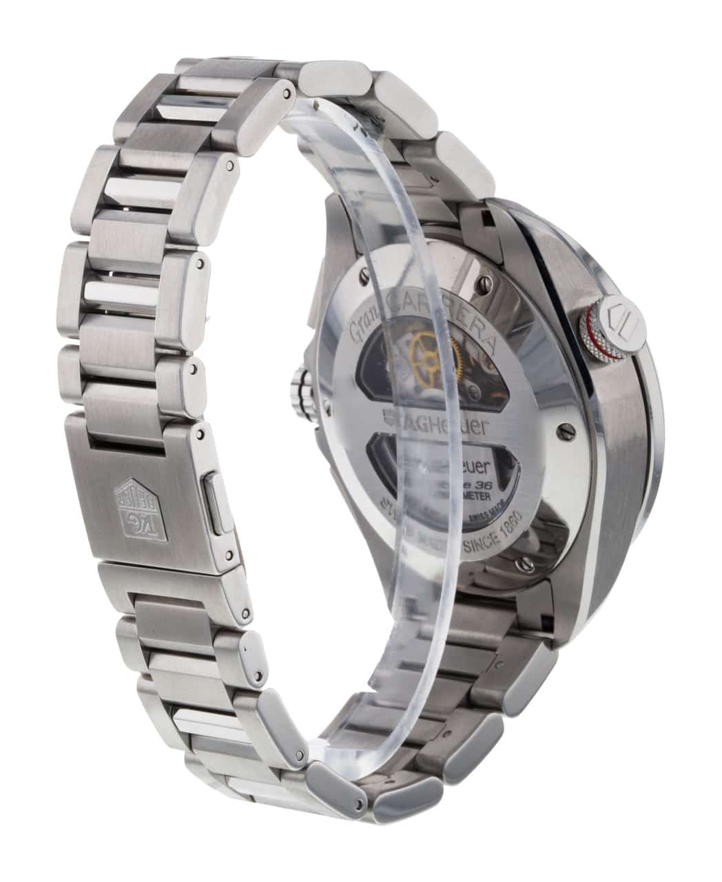 Pre Owned Tag Heuer Grand Carrera CAV5115.BA0902 Watch